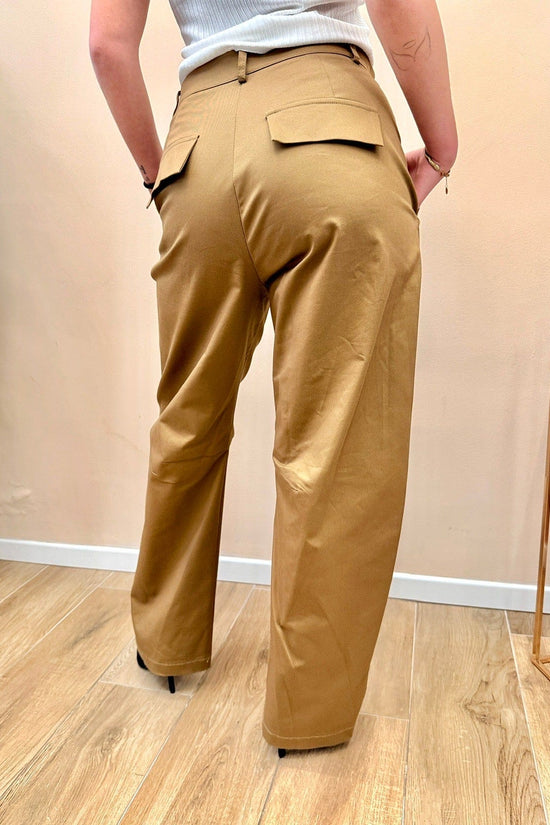 Pantalone barrel - BRUCIATO