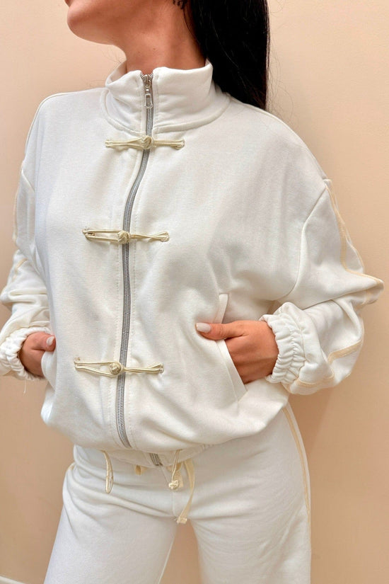 Felpa orientale - PANNA