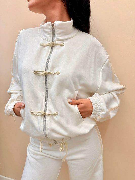 Felpa orientale - PANNA