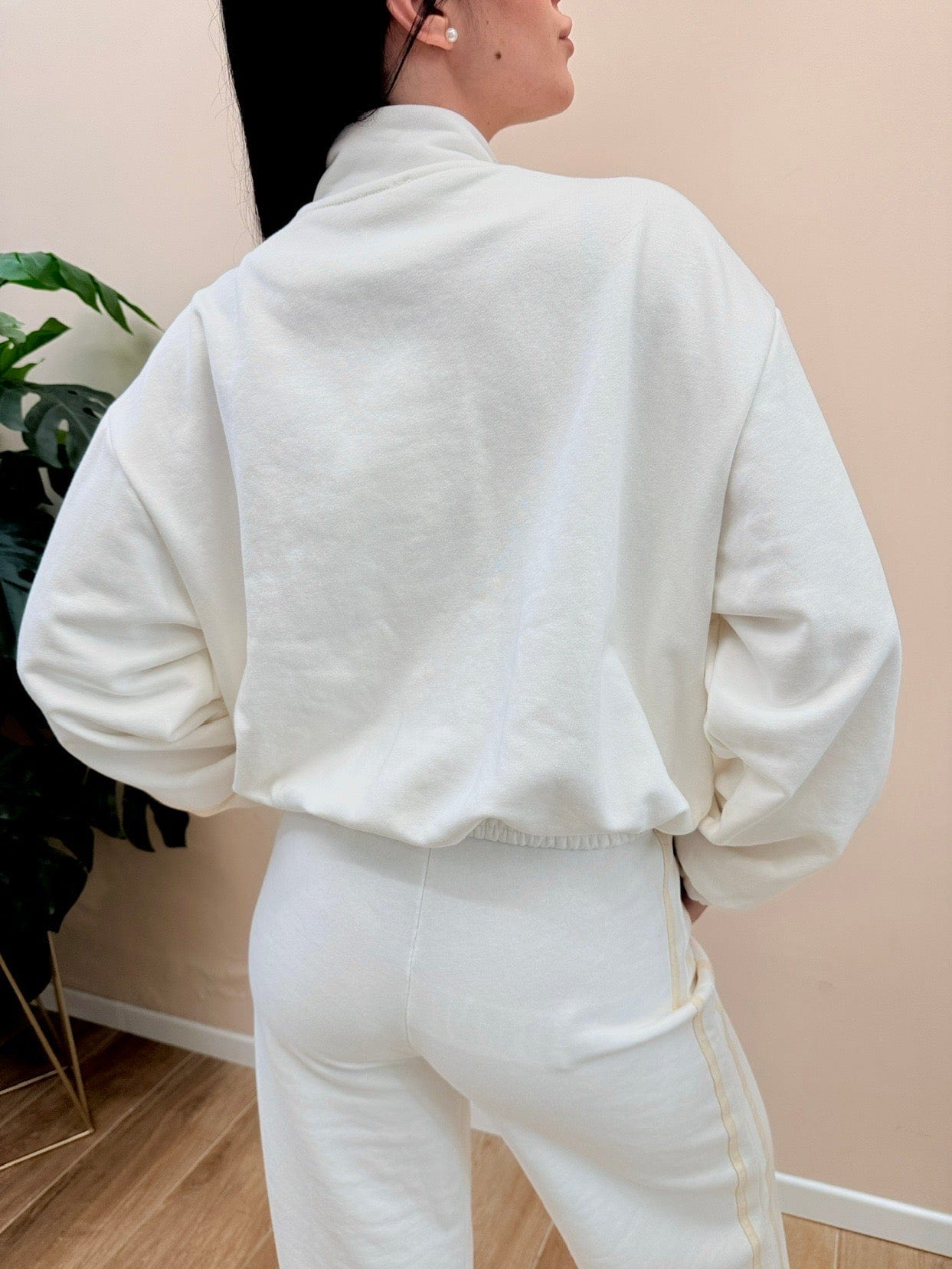 Felpa orientale - PANNA