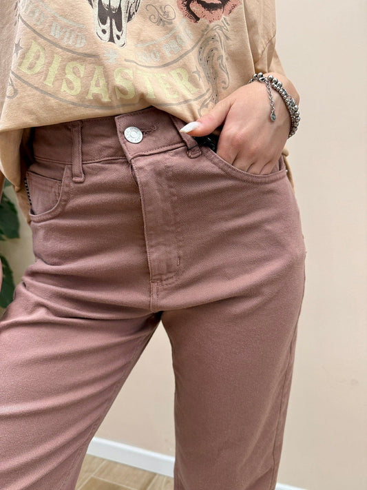 Jeans colorato - CIPOLLA