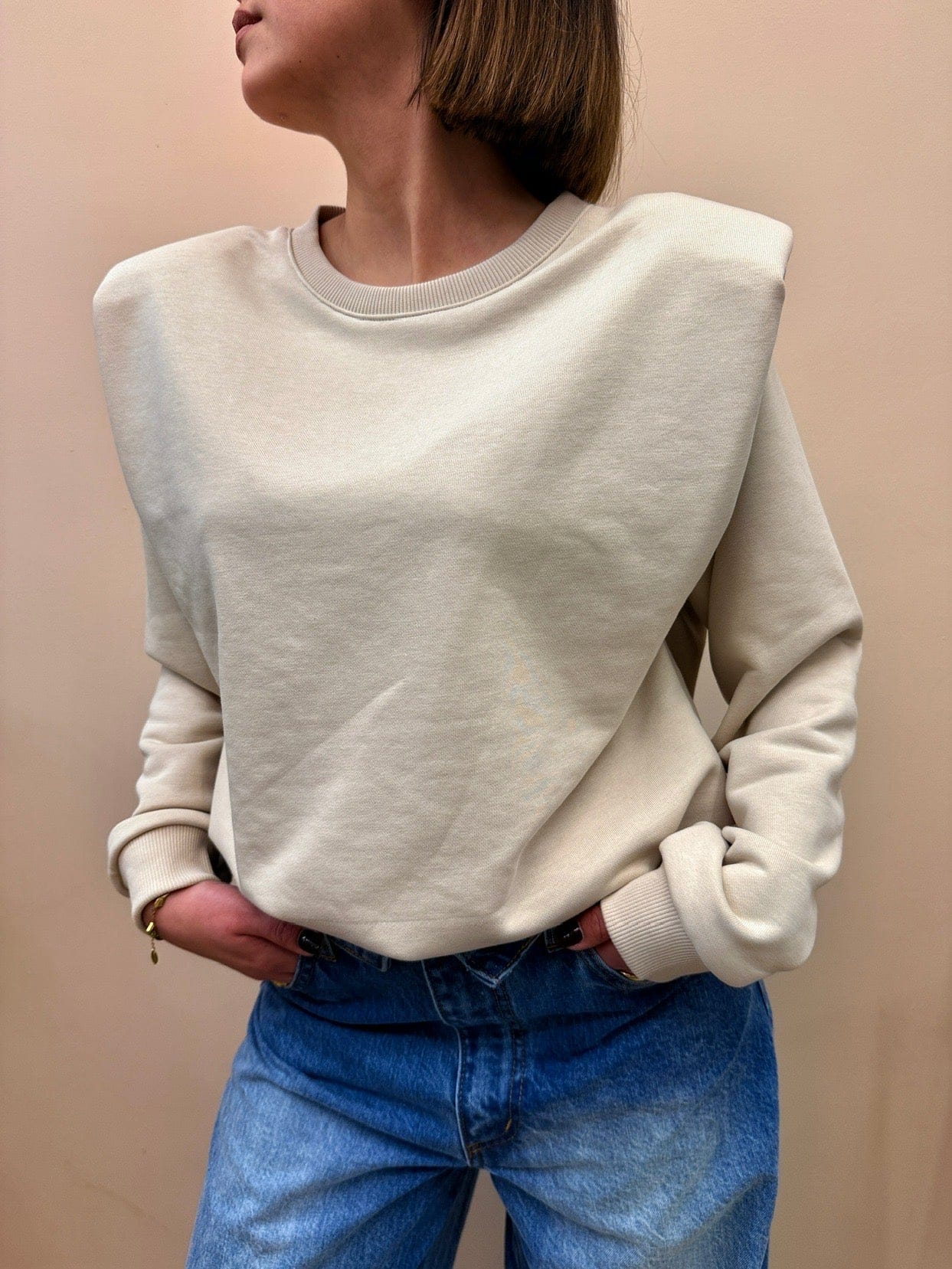 Felpa con spalline - MARMO