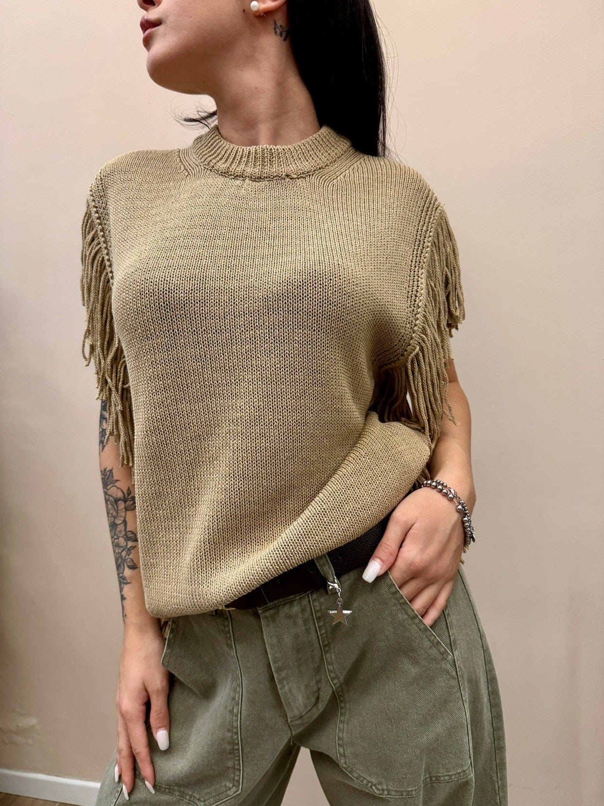 Gilet con frange - CORDA