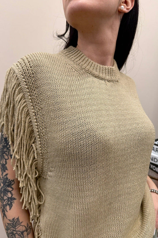 Gilet con frange - CORDA