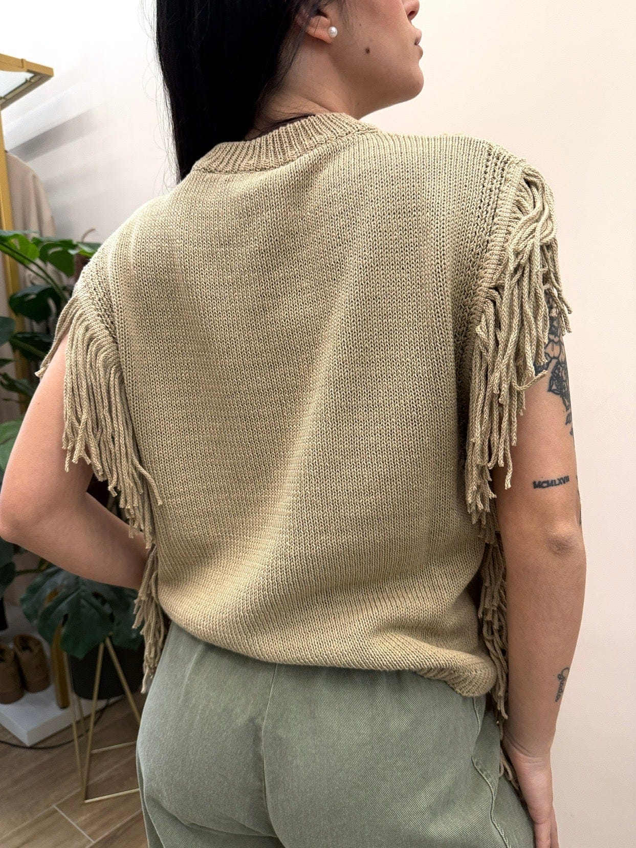 Gilet con frange - CORDA