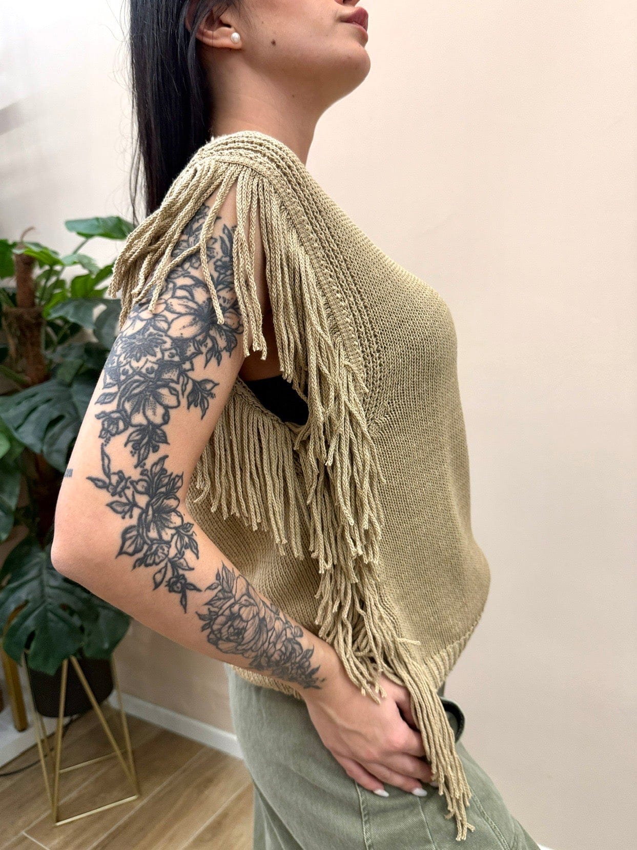 Gilet con frange - CORDA