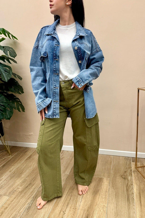 Giacca camicia in jeans - DENIM