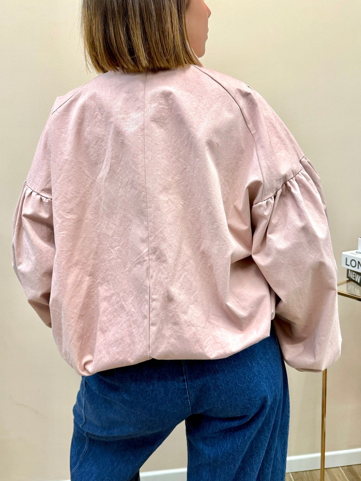 Bomber in cotone - ROSA