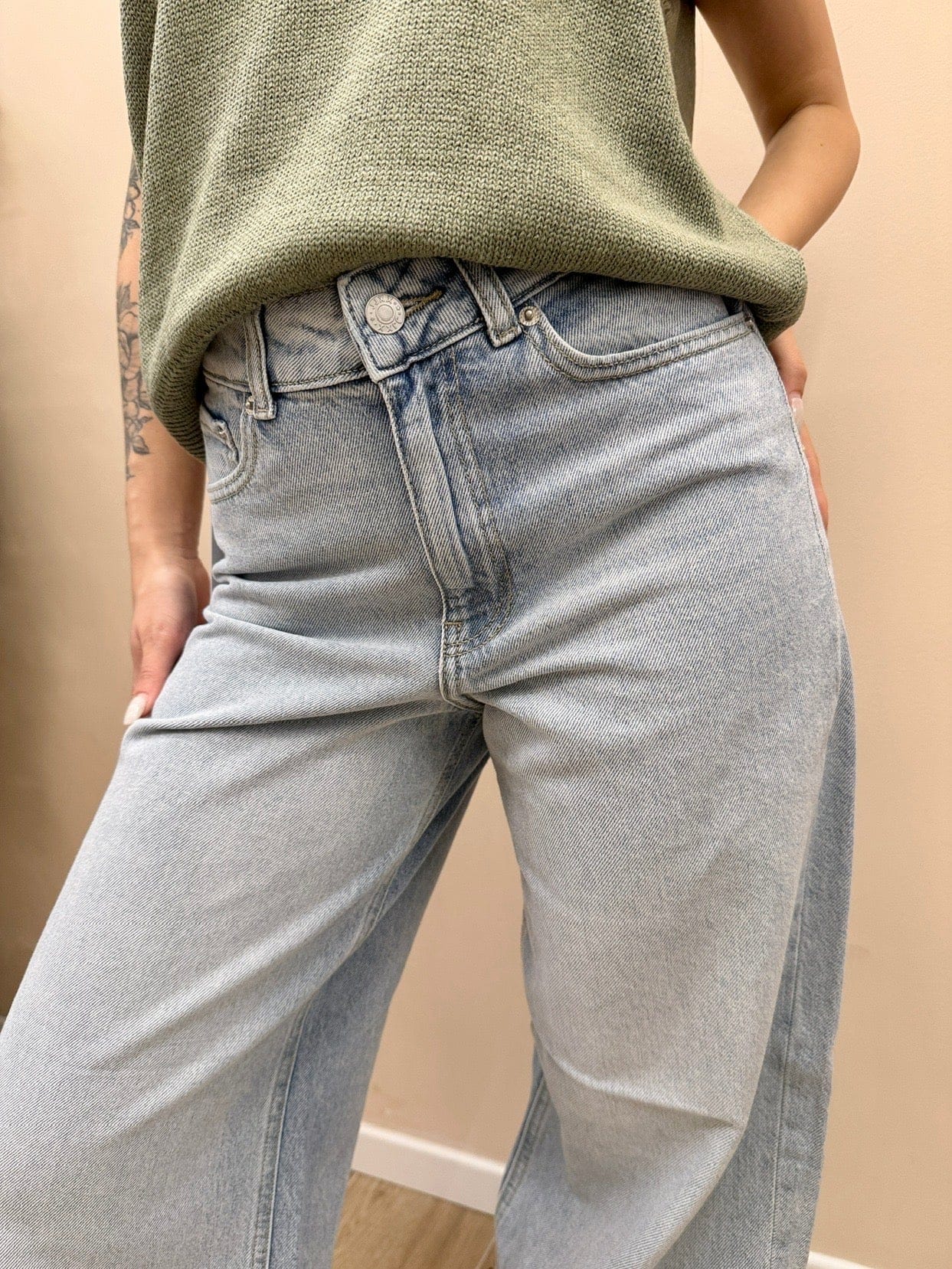 Jeans Tokyo palazzo - LIGHT BLUE