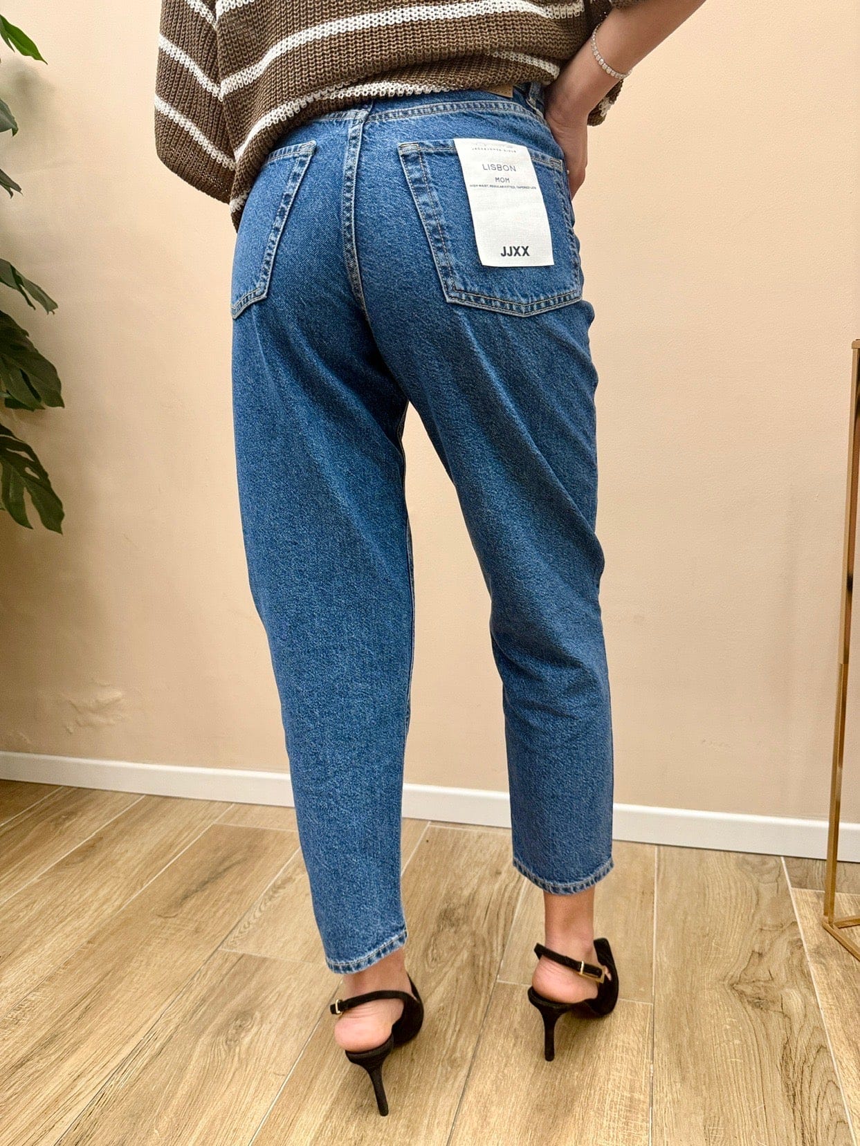 Jeans Lisbona mom fit - BLUE DENIM