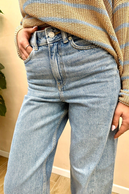 Jeans Tokyo palazzo - STONE WASH