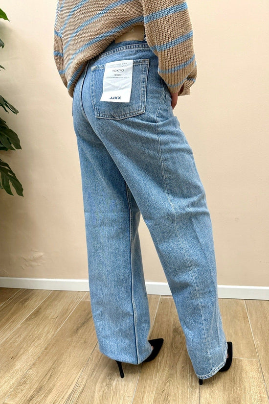 Jeans Tokyo palazzo - STONE WASH