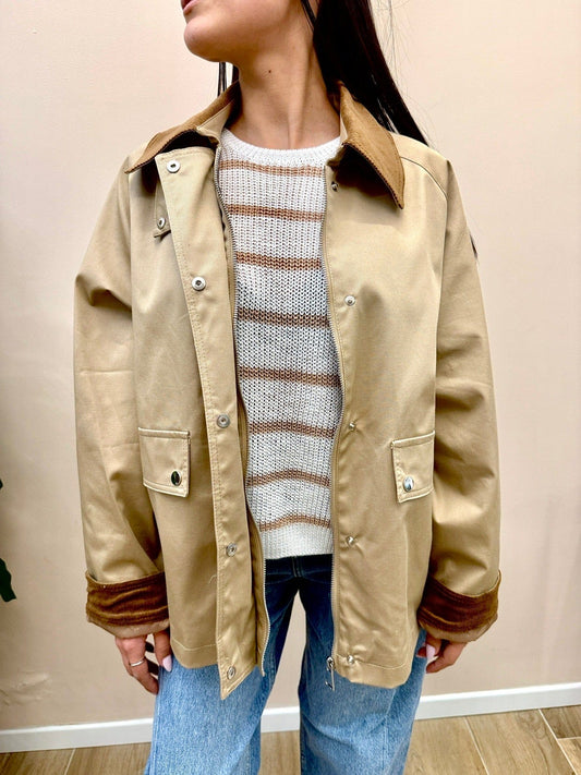 Giacca cotone - CAMMELLO