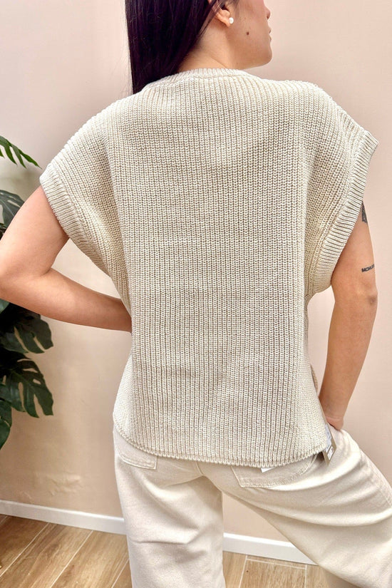 Gilet girocollo - BURRO