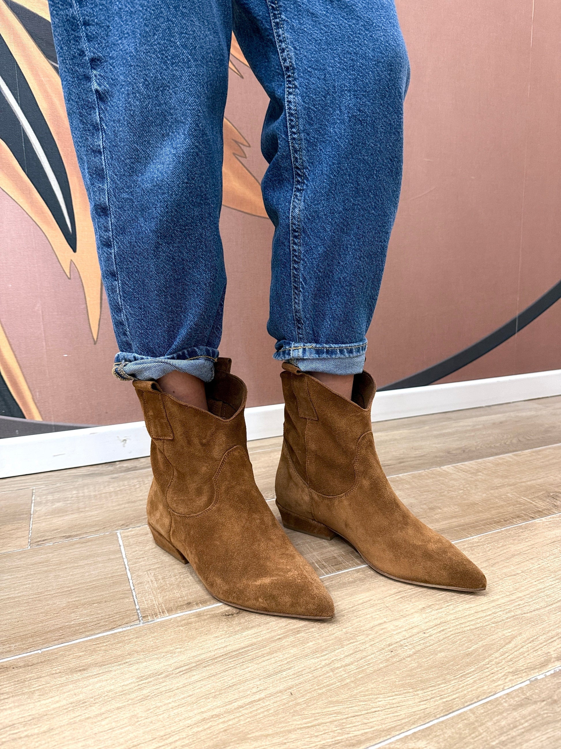 Stivale texano - CUOIO