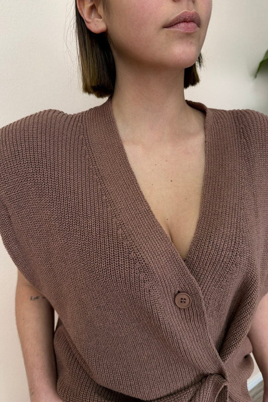Gilet bottone lato - PHARD