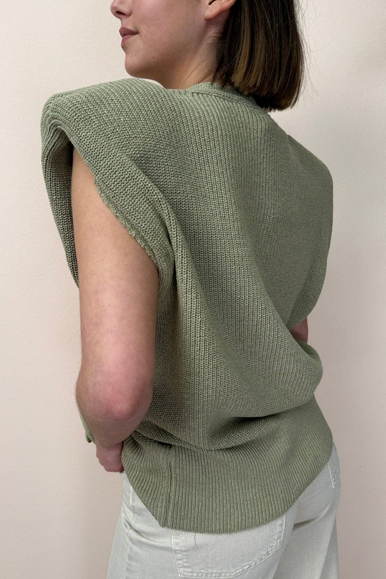 Gilet bottone lato - KAKHI