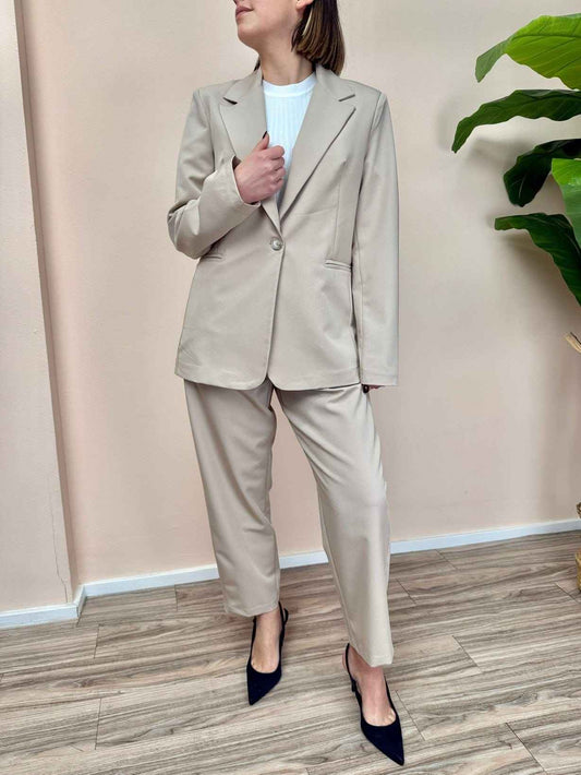 Giacca e pantalone - SABBIA