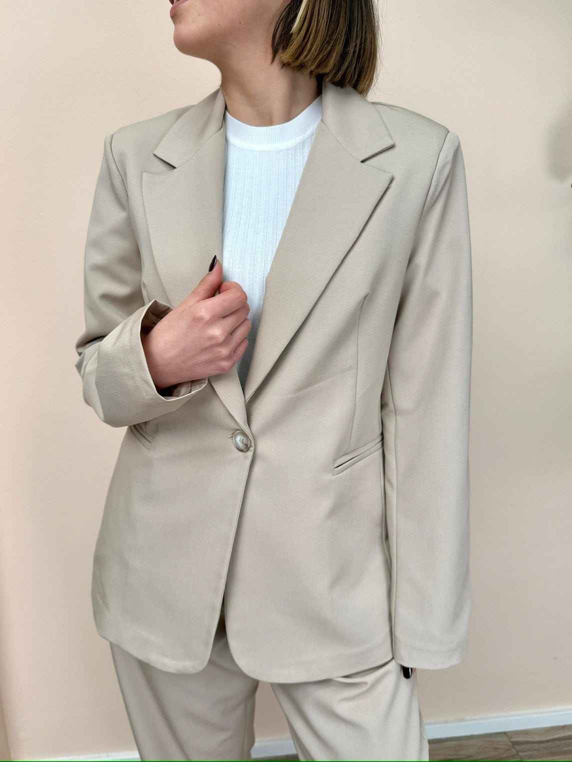 Giacca e pantalone - SABBIA