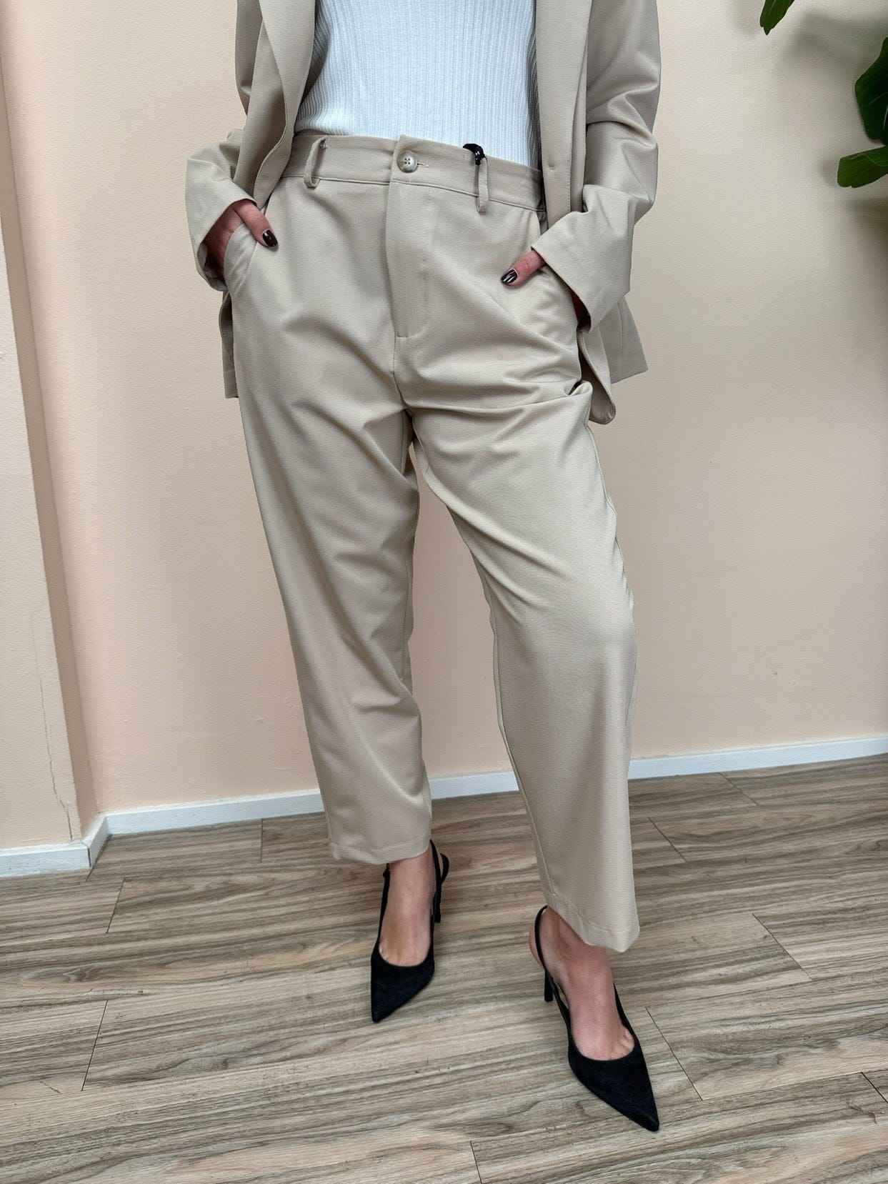 Giacca e pantalone - SABBIA