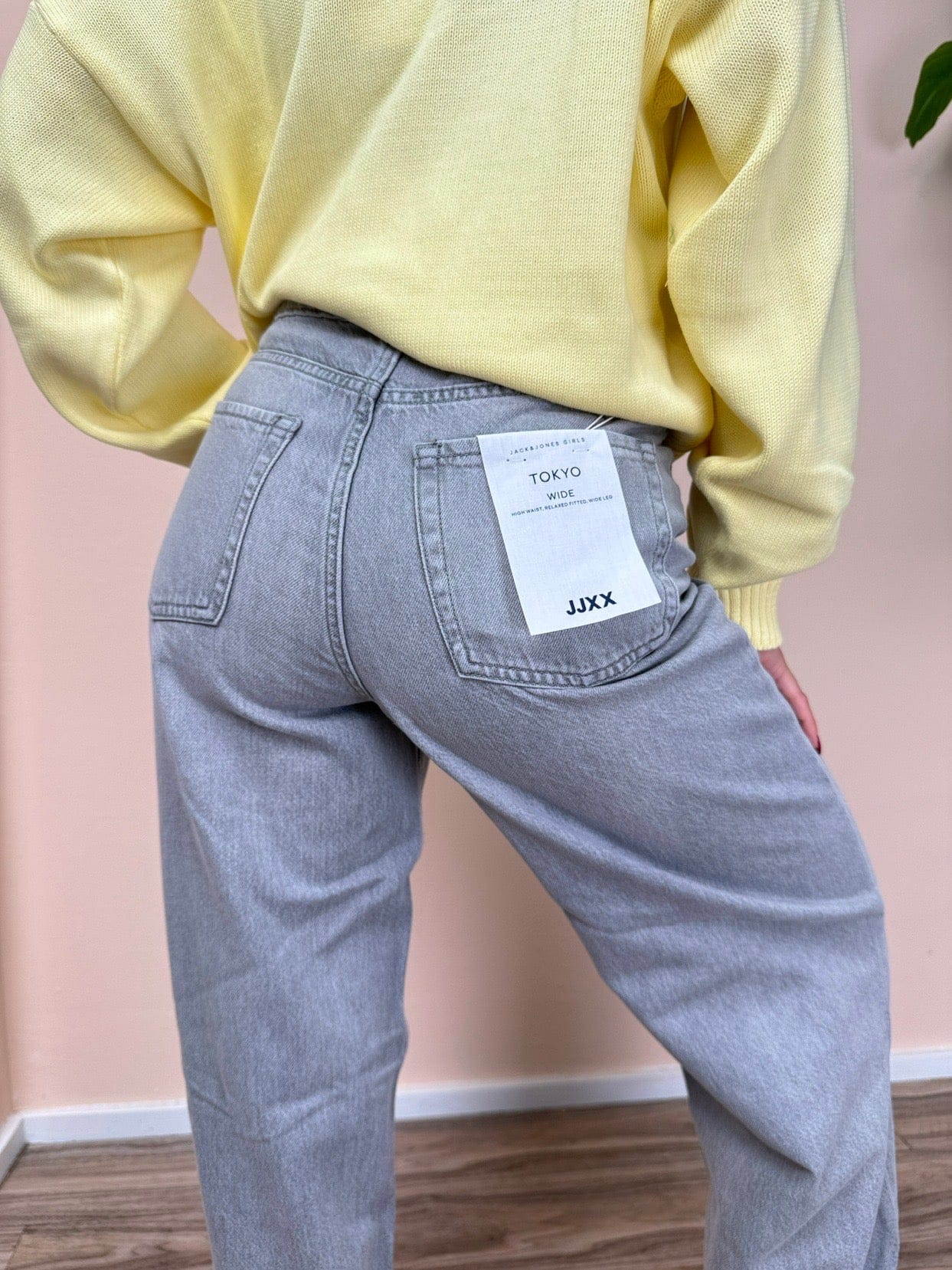 Jeans Palazzo "Tokyo" - GRIGIO