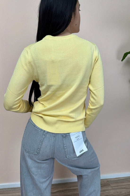 Maglia slim fit "Cara" - PULCINO