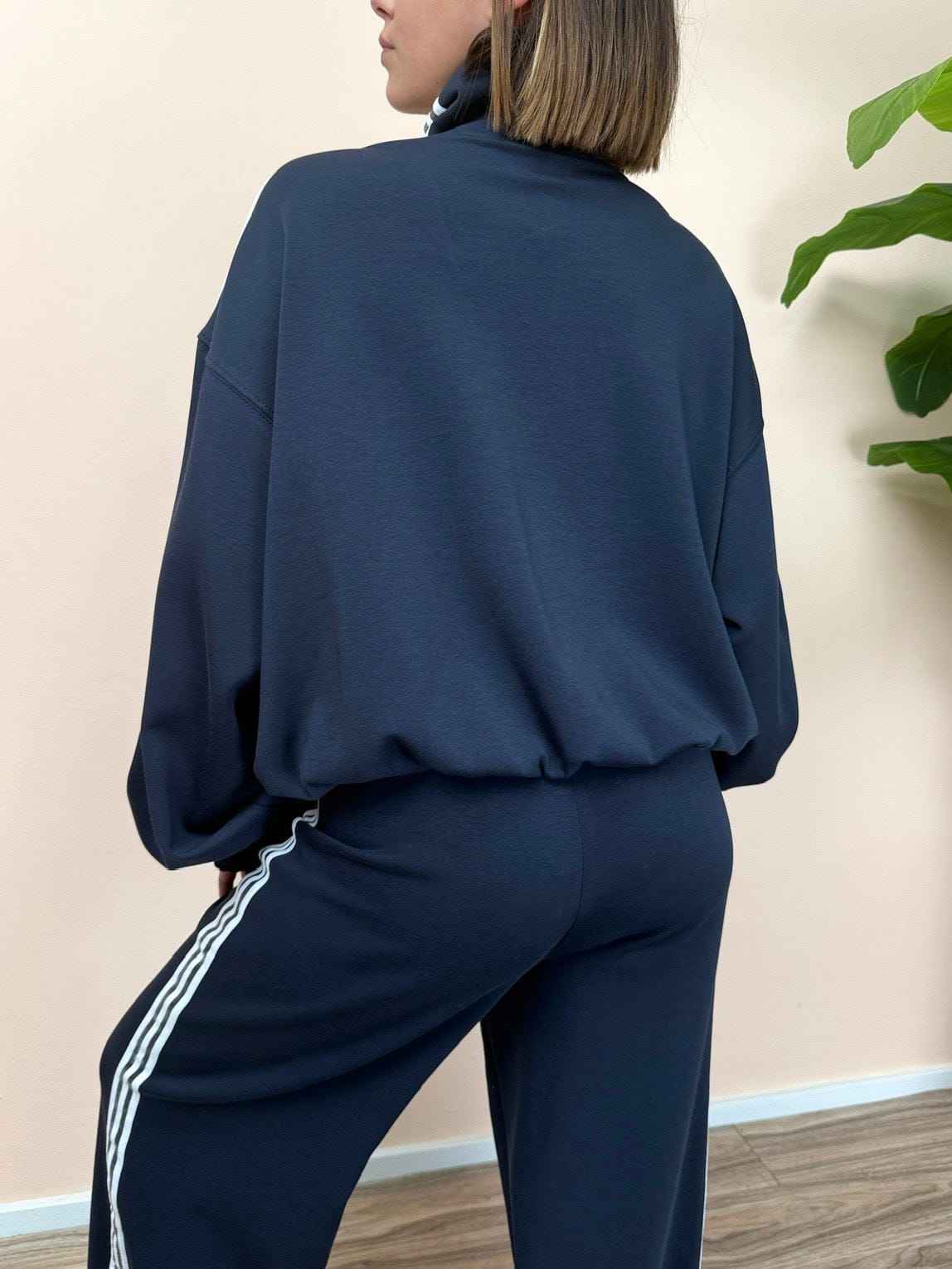 Giacca scuba con alamari - BLU