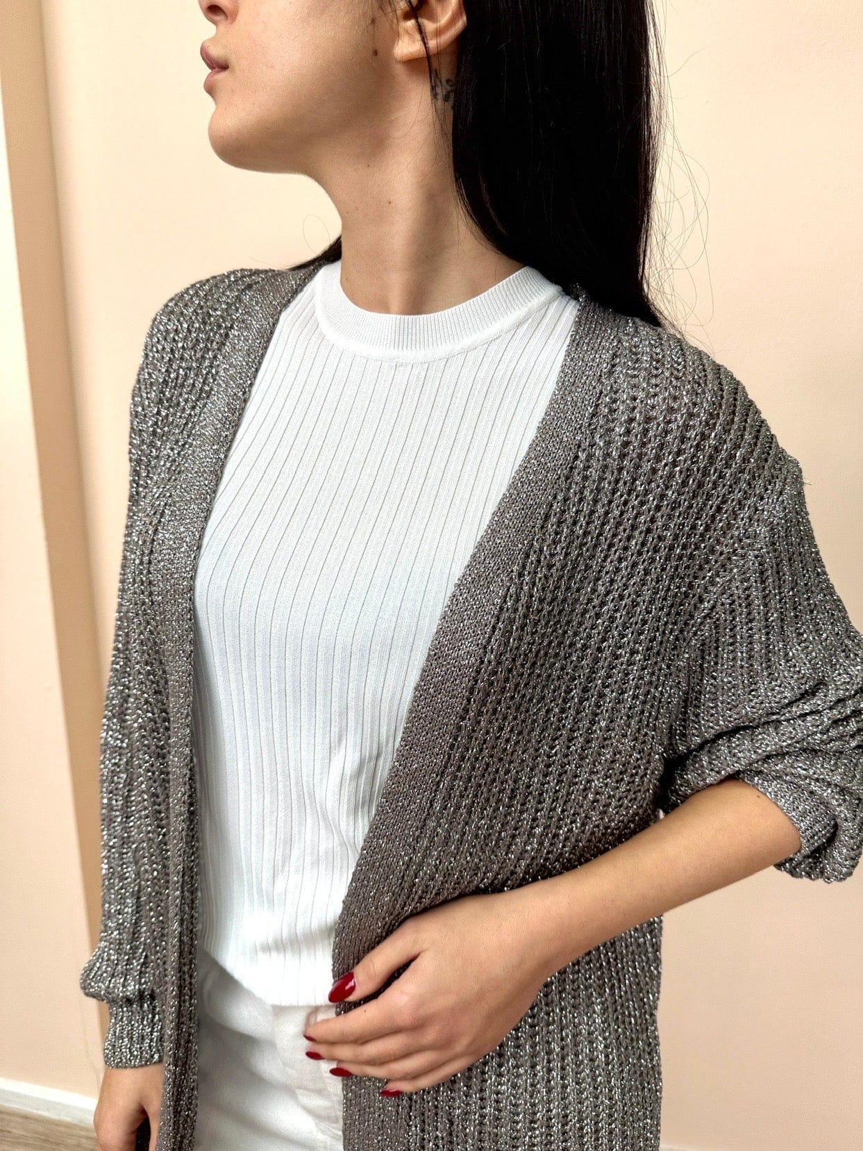 Cardigan lurex - FANGO