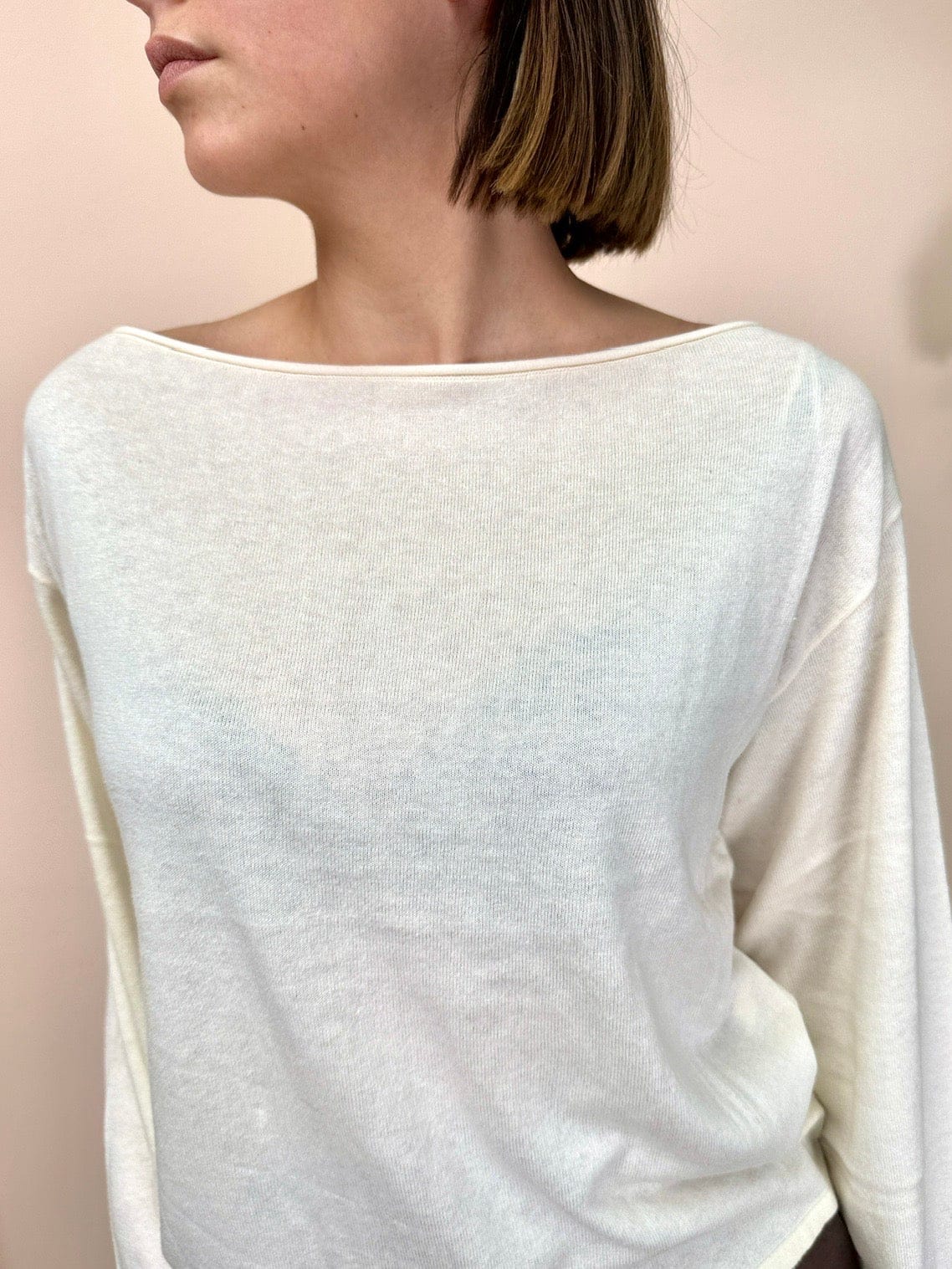 Maglia viscosa "Jenna - BURRO