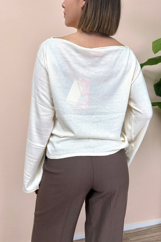 Maglia viscosa "Jenna - BURRO