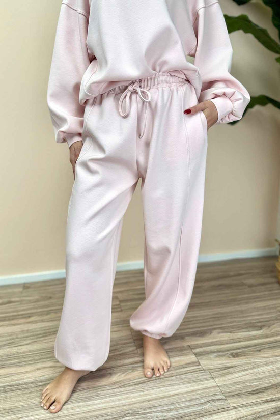 Pantalone scuba - ROSA