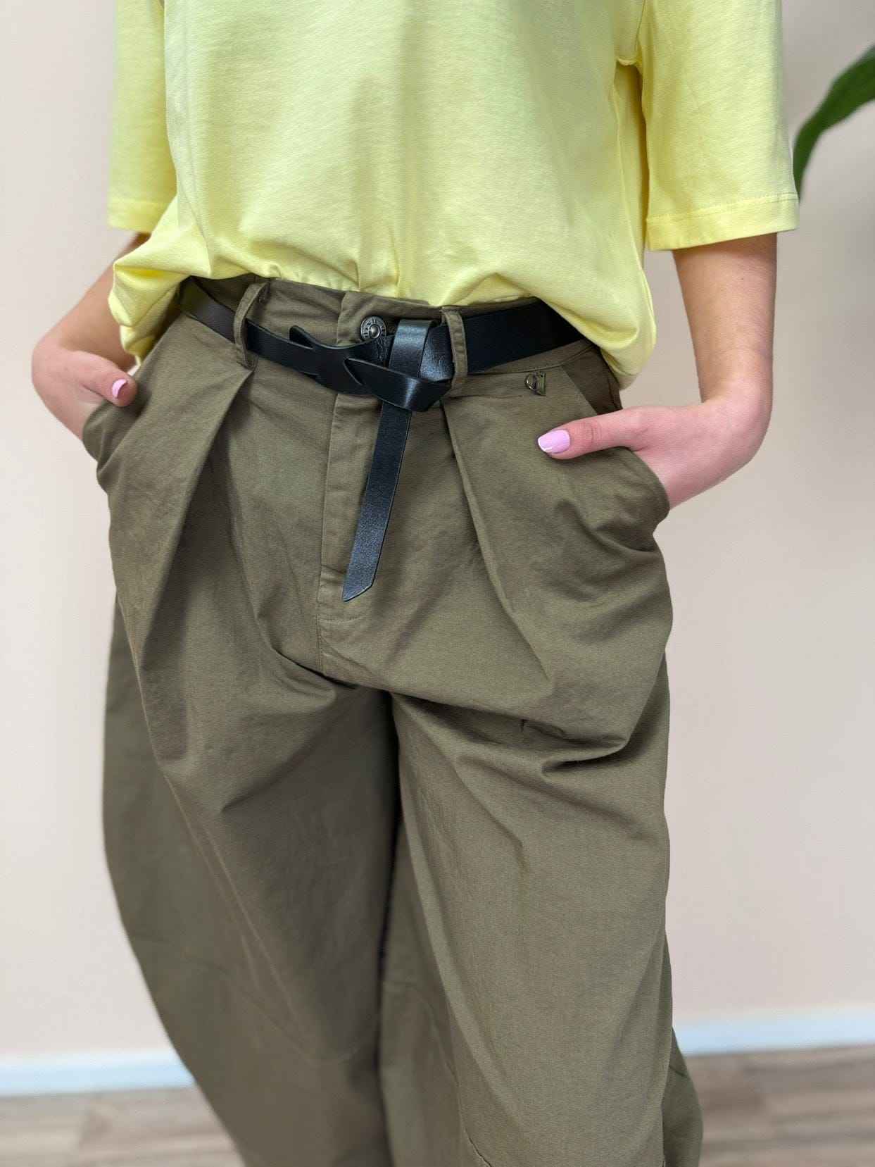Pantalone ovetto - MILITARE