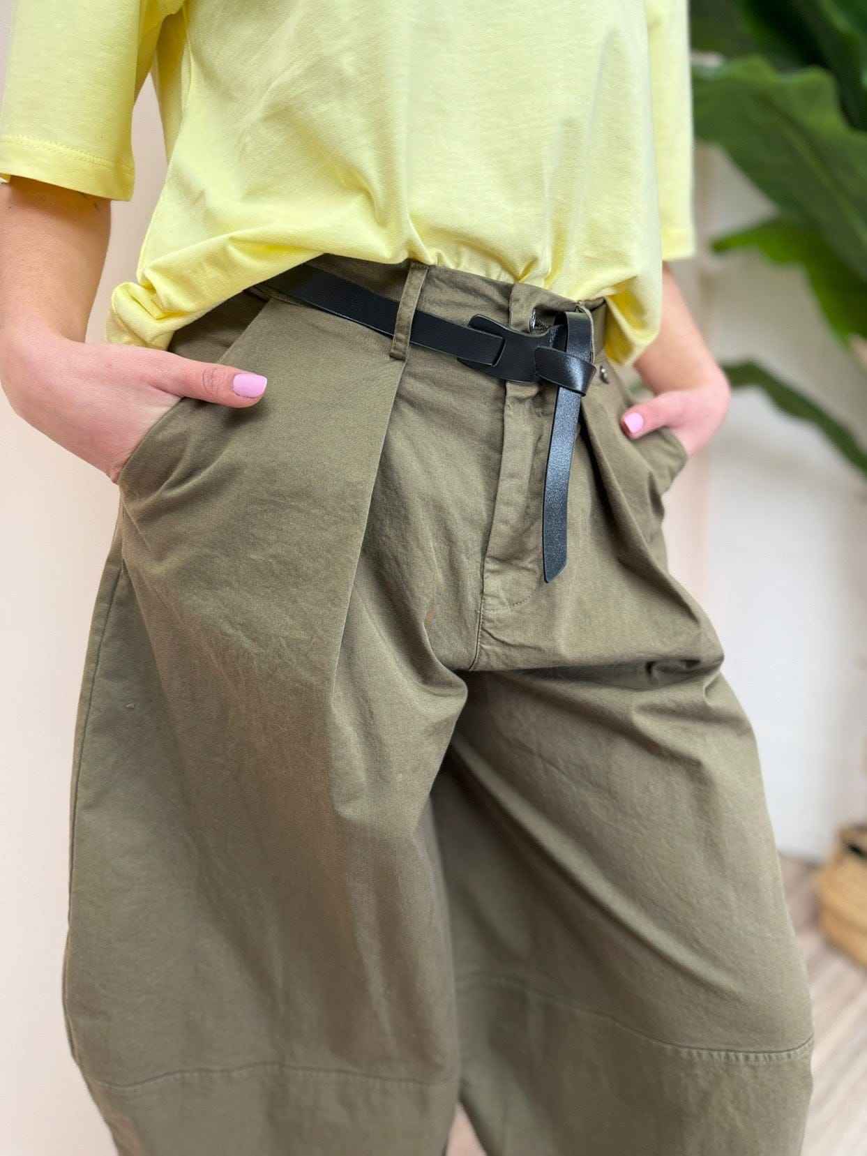 Pantalone ovetto - MILITARE