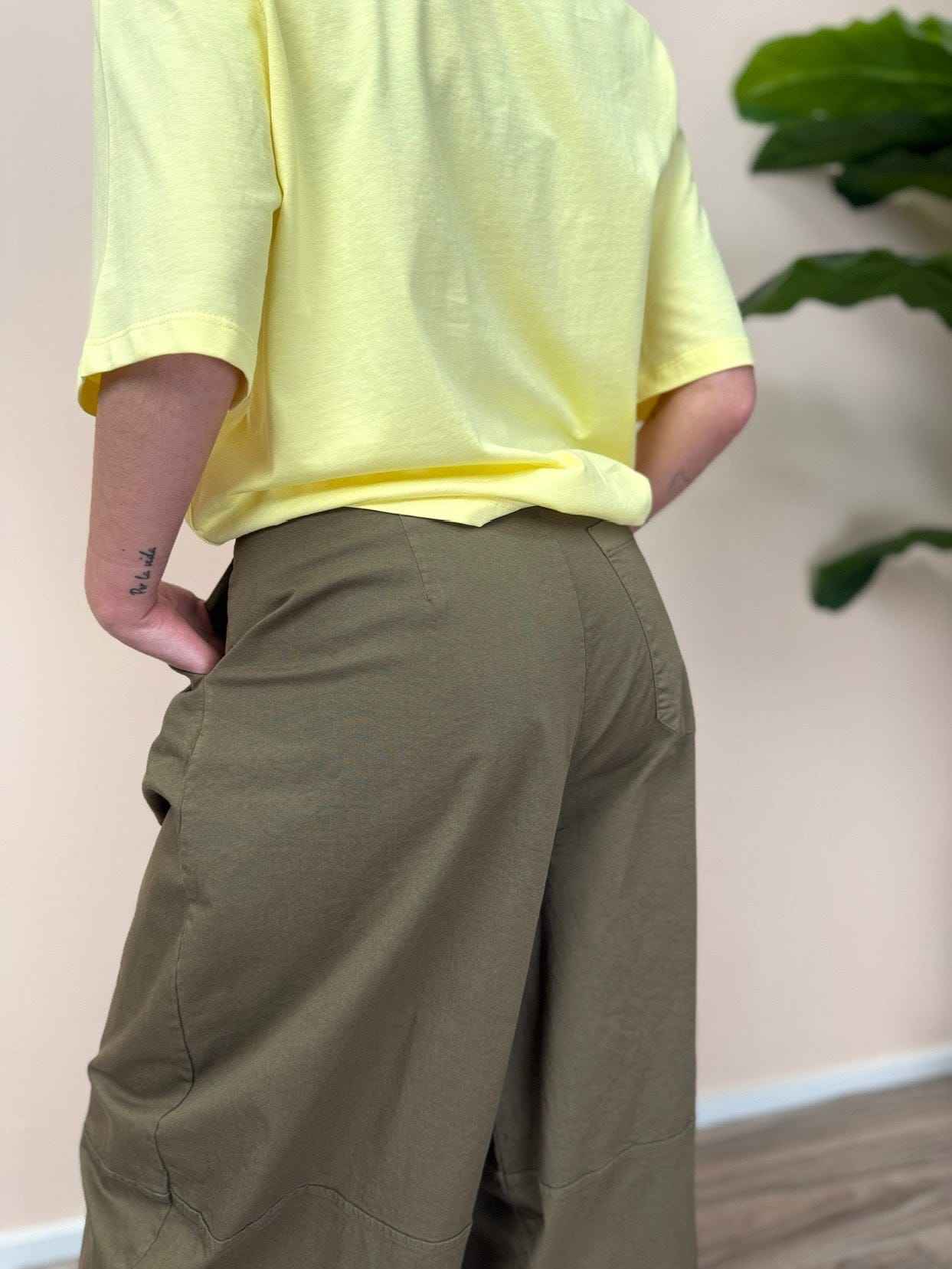 Pantalone ovetto - MILITARE