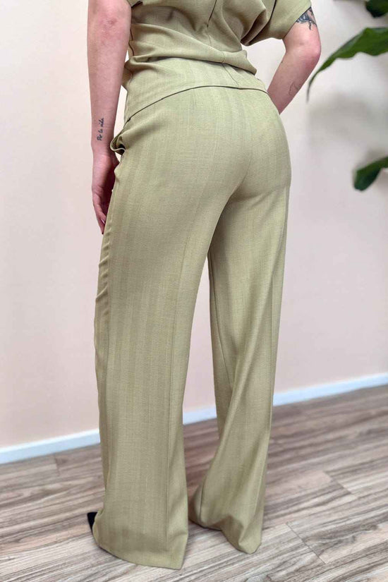Pantalone palazzo - OLIVA
