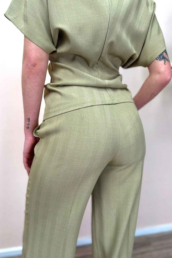 Pantalone palazzo - OLIVA