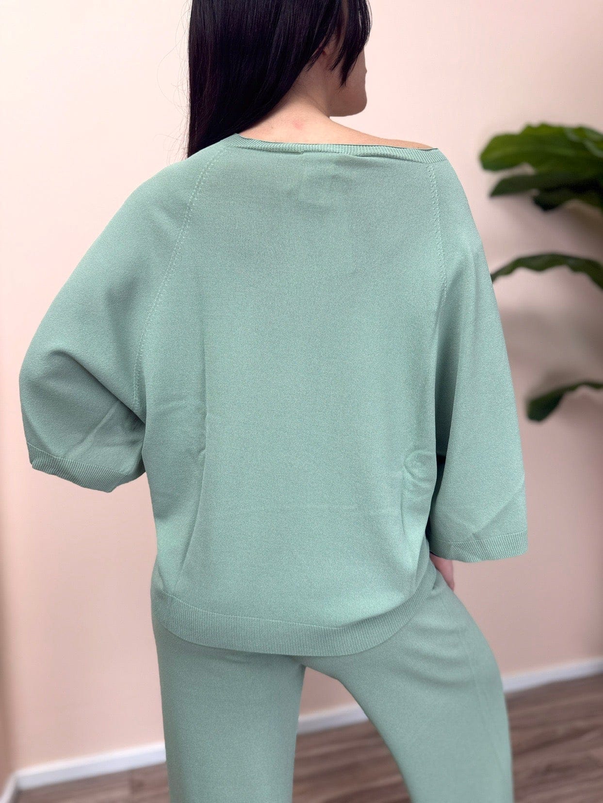 Maglia in viscosa - SALVIA