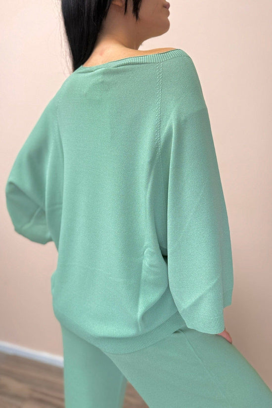 Maglia in viscosa - SALVIA