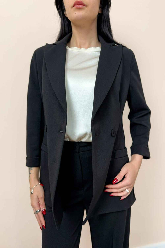 Giacca slim - NERO