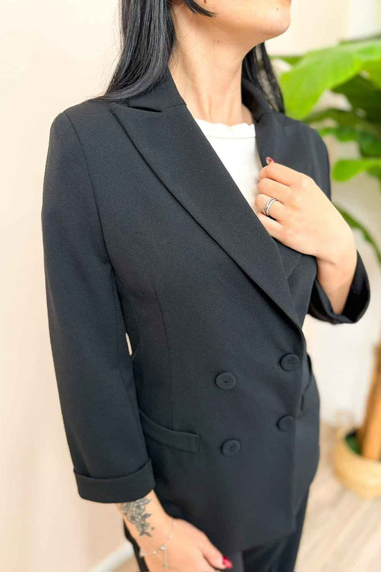 Giacca slim - NERO