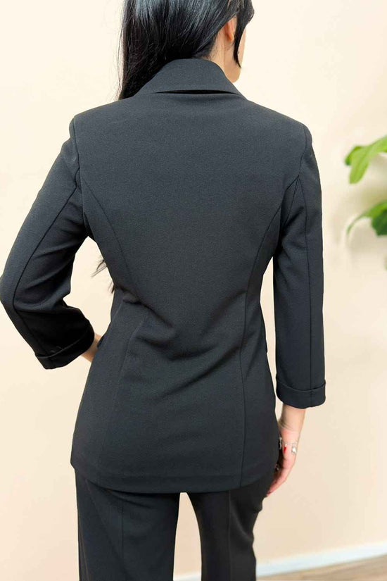 Giacca slim - NERO