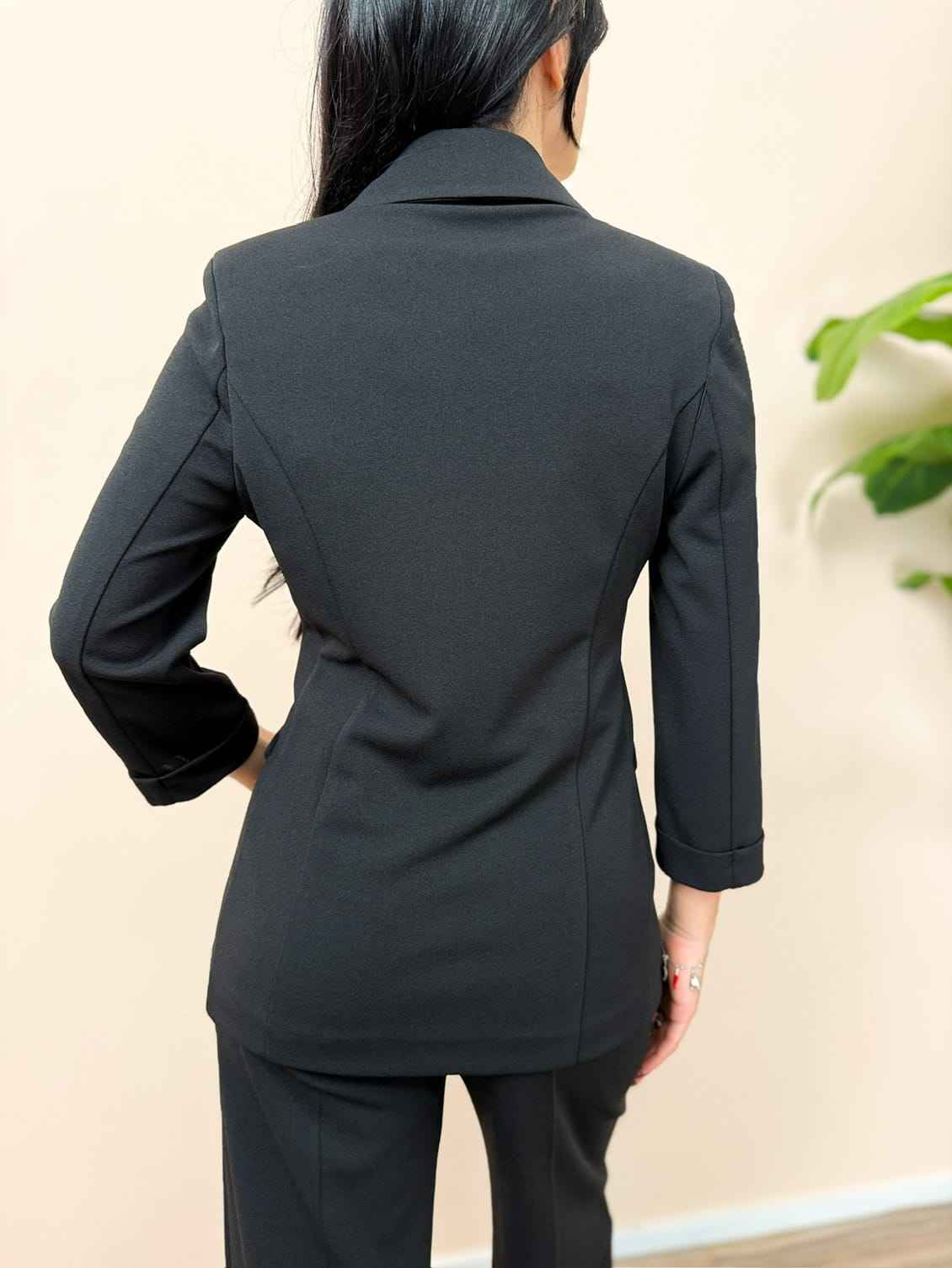 Giacca slim - NERO