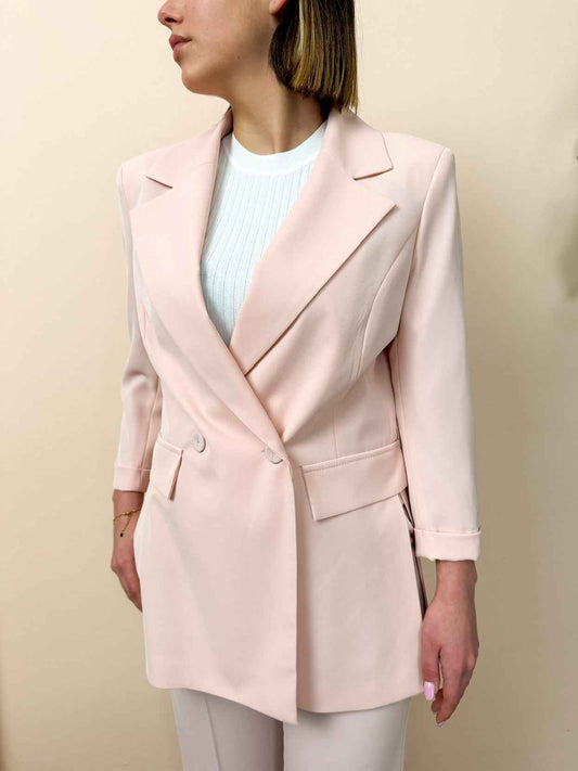 Giacca con spacchi - ROSA