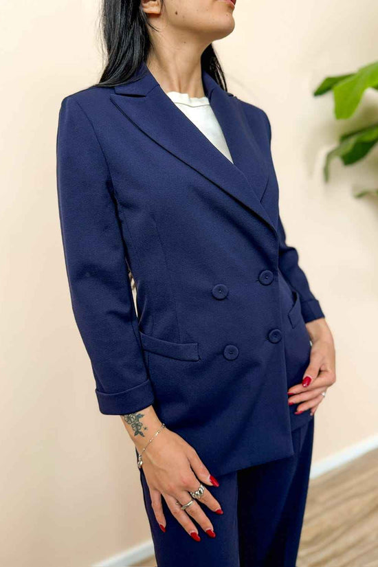 Giacca slim - BLU