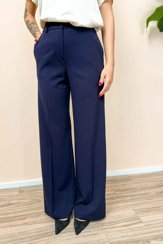 Pantalone palazzo - BLU