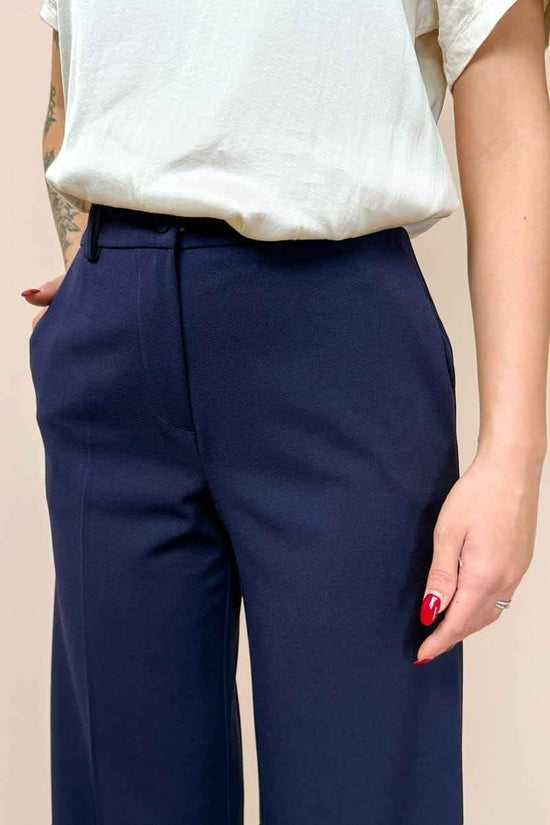 Pantalone palazzo - BLU