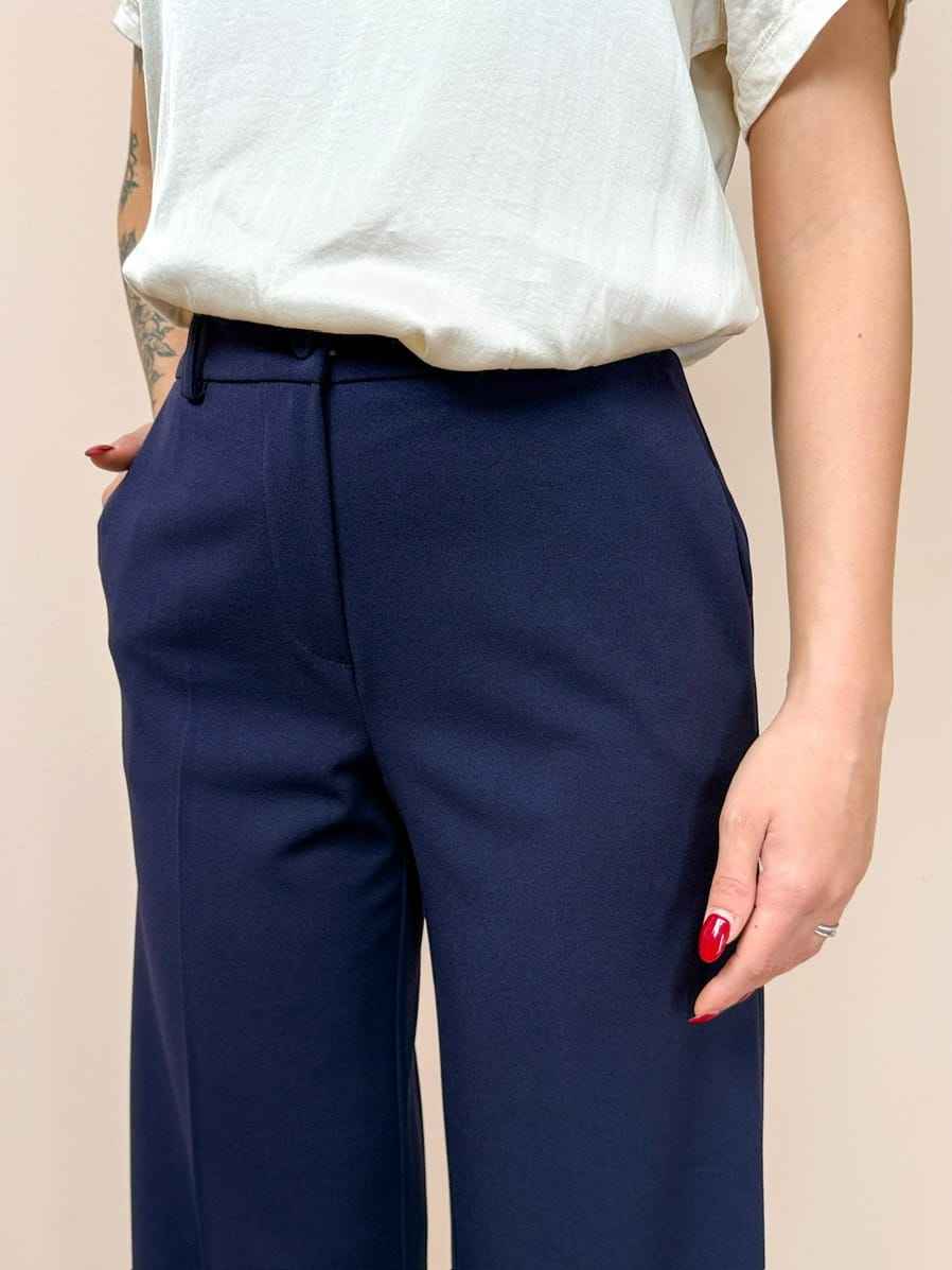 Pantalone palazzo - BLU