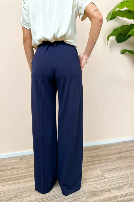 Pantalone palazzo - BLU