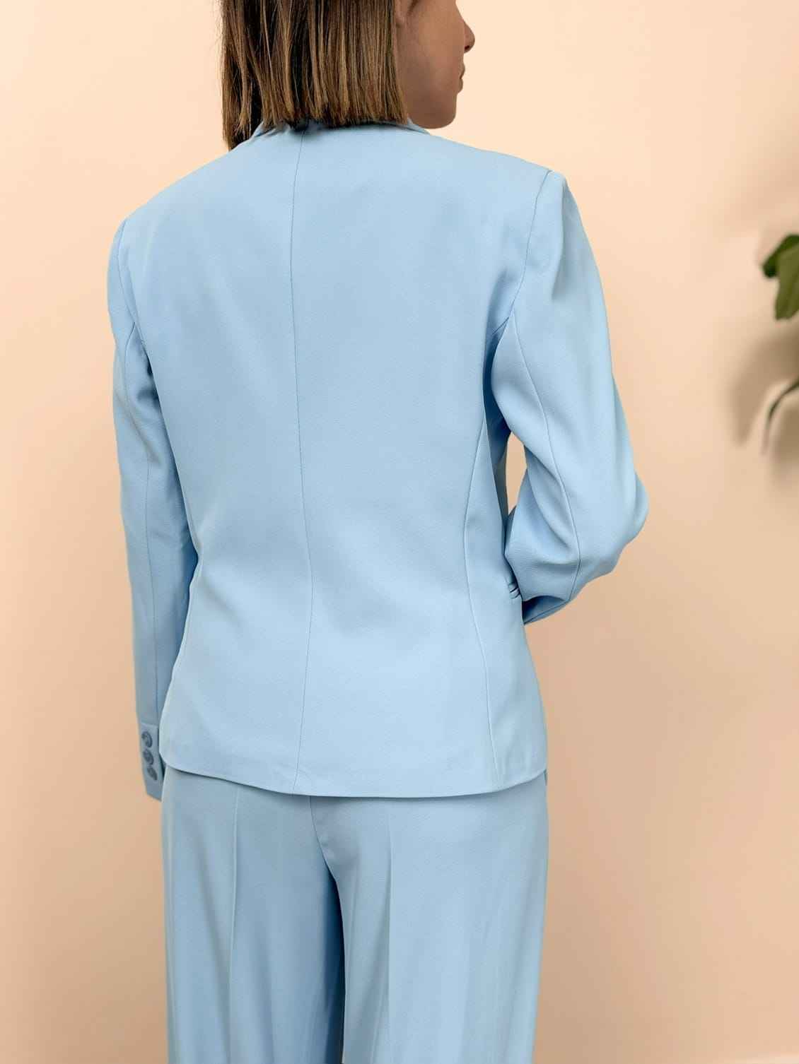 Giacca fit slim - CELESTE