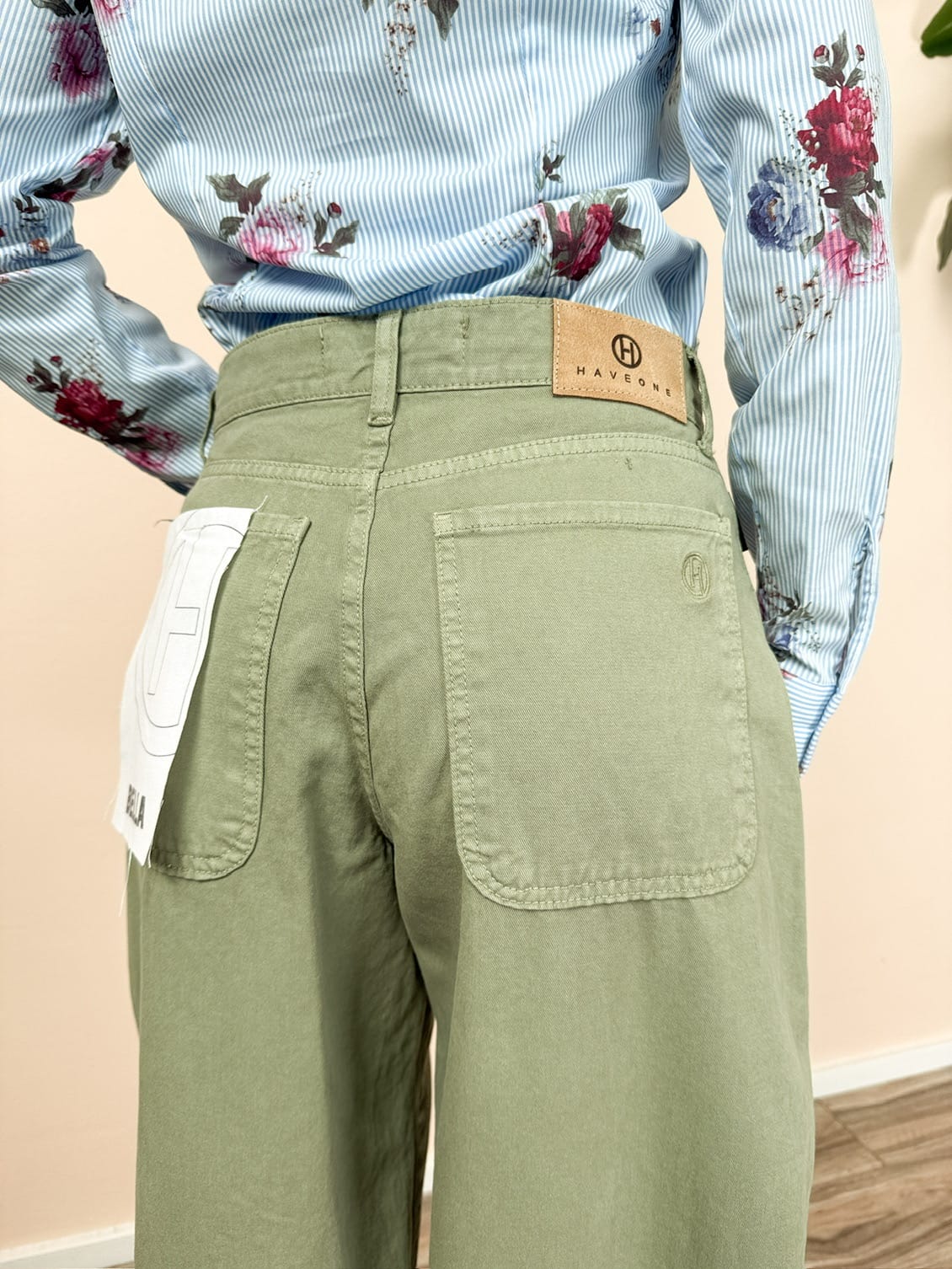 Pantalone Bella - SALVIA